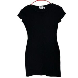 strapless open back dress Layney Sequin Mini Dress Navy